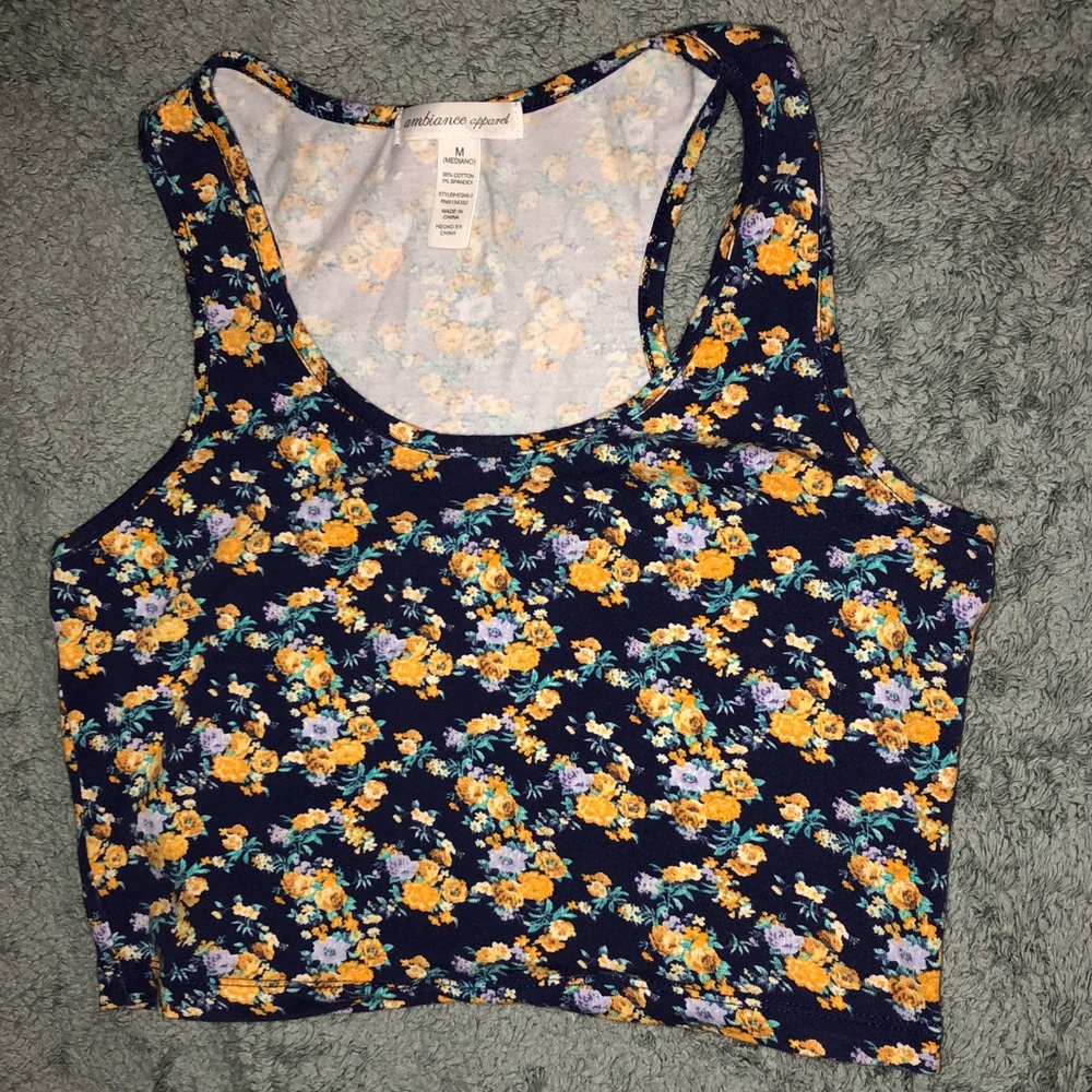 Floral Summer Crop Top ♥